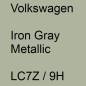 Preview: Volkswagen, Iron Gray Metallic, LC7Z / 9H.